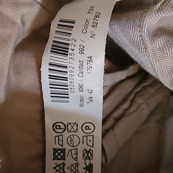 Massimo Dutti wide leg chino pant - Picture 4 of 4